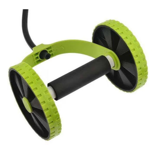 Aparat Fitness cu Corzi pentru Antrenament Abdominal, Reglabil, Negru/Verde