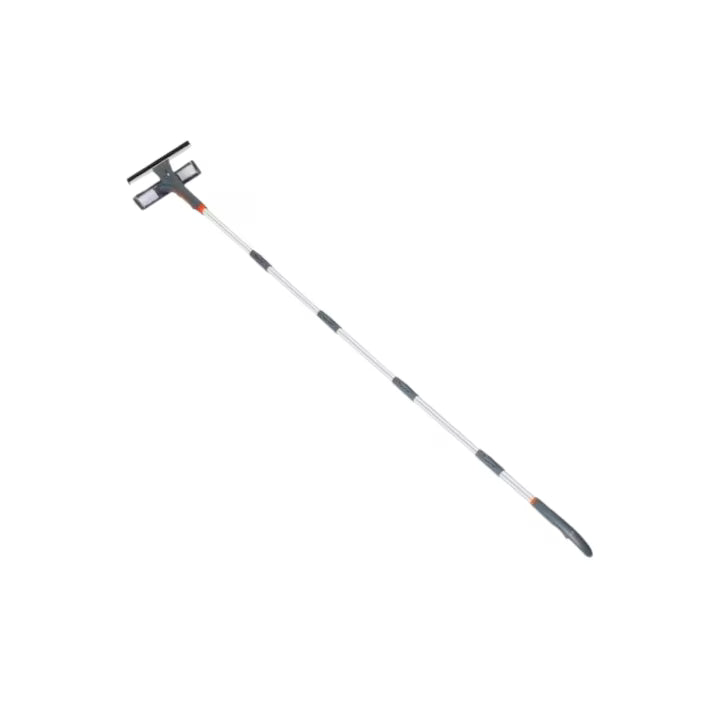Ștergător de Geamuri cu Pulverizator, Mop Curățare Geamuri cu Coadă Extensibilă