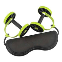 Aparat Fitness cu Corzi pentru Antrenament Abdominal, Reglabil, Negru/Verde