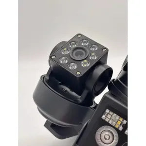 Cameră de Supraveghere Exterior 4G cu Panou Solar și Iluminare LED, Alb