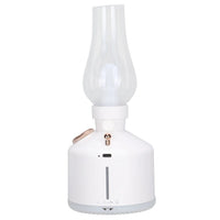 Difuzor de Aromă tip Lampă, Reîncărcabil, 280ml, Lumină Ambientală, Alb