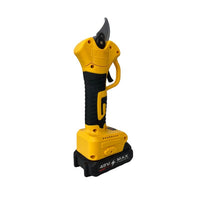 Foarfecă Electrică pentru Grădinărit cu 1 Acumulator 48V, Portabilă, cu Accesorii, Galben/Negru