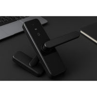 Încuietoare Inteligentă pentru Ușă cu Amprentă, Parolă și Control prin Aplicație WiFi, Negru