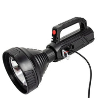 Lanternă LED cu Trepied, 4 Moduri de Iluminare și Funcție Powerbank, Reîncărcabilă