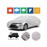 Prelată Auto Universală pentru Exterior, Protecție Ploaie, Praf și Soare, M / L / XL / XXL, Gri
