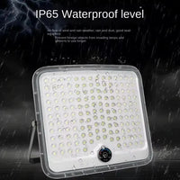 Proiector LED cu Încărcare Solară, 400W, cu Panou Separat, pentru Exterior