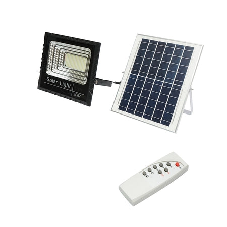 Proiector LED cu Încărcare Solară și Panou Separat, 200W / 300W / 400W, pentru Exterior