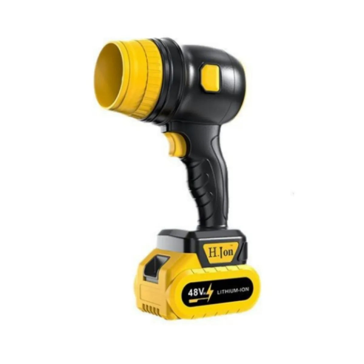 Suflantă Aer Portabilă cu 2 Acumulatori 48V, pentru Curățare Praf și Frunze
