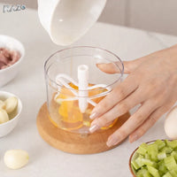 Tocător Electric Portabil pentru Legume, Fructe și Usturoi, Compact, Verde