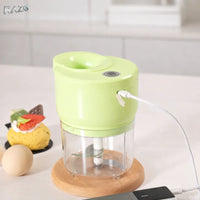 Tocător Electric Portabil pentru Legume, Fructe și Usturoi, Compact, Verde